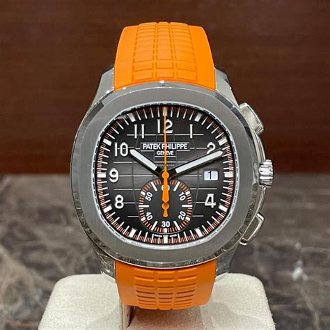 patek philippe aquanaut orange listenpreis|patek philippe 5968a 001.